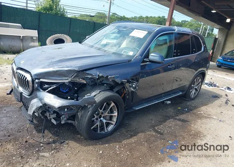 2021 BMW X5 xDrive45E из США, поврежденный, VIN 5UXTA6C03M9G63493